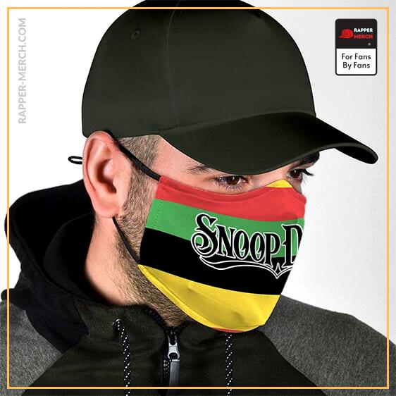 Snoop Dogg Reincarnated Rastafari Colors Cloth Face Mask RM0310