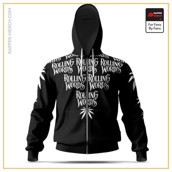Snoop Dogg Rolling Words Logo Art Awesome Zip Up Hoodie RM0310