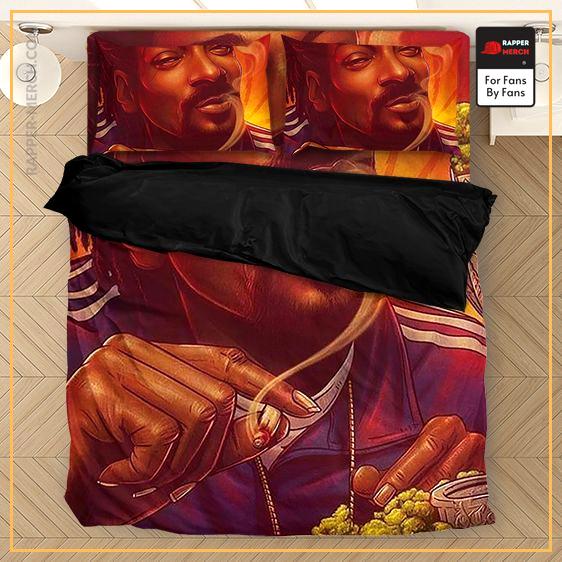 Snoop Dogg Smoking Marijuana Kush Fan Art Bedclothes RM0310