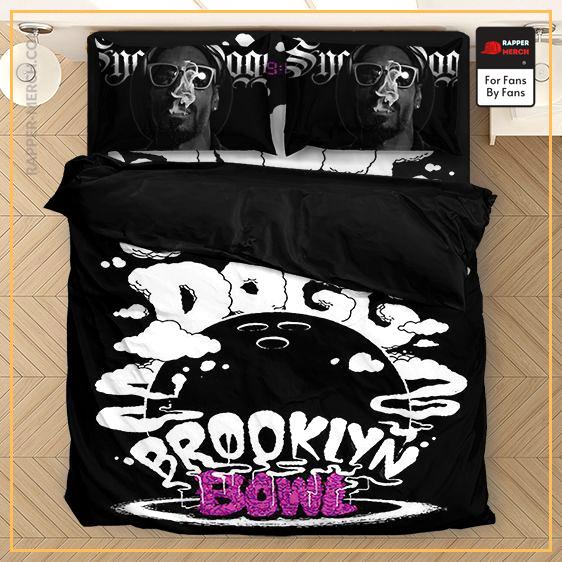 Snoop Dogg Smoking Weed Brooklyn Bowl Black Bedding Set RM0310