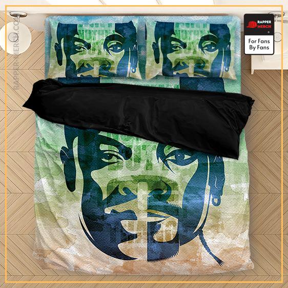 Snoop Dogg Song Lyrics Silhouette Gradient Art Bedclothes RM0310