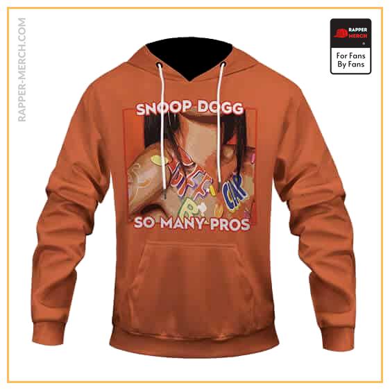 Snoop Dogg Song So Many Pros Logo Badass Hoodie Jacket RM0310