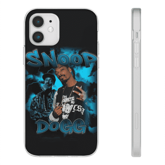 Snoop Dogg Vintage 90s Rapper Dope Black iPhone 12 Case RM0310