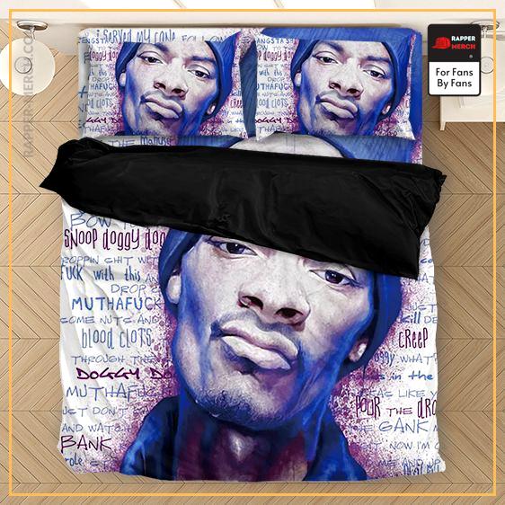 Snoop Doggy Dogg Art Lyrics Background Bedding Set RM0310