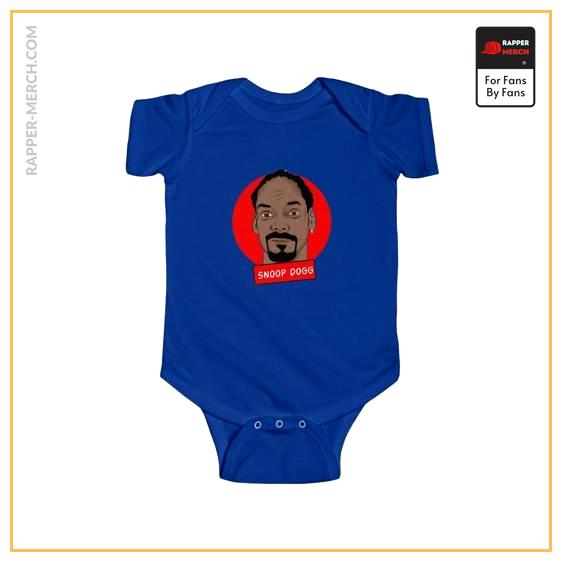 Snoop Doggy Dogg Minimalistic Portrait Awesome Baby Onesie RM0310