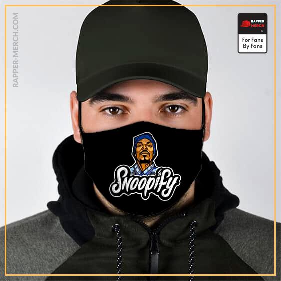 Snoop Lion Gangsta Rap Snoopify Black Filtered Face Mask RM0310