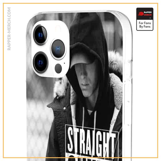 Straight Outta Detroit Eminem Monochrome iPhone 12 Case RM0310