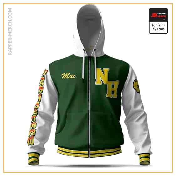 Stylish Snoop Dogg N. Hale High Dog Logo Zip Up Hoodie RM0310
