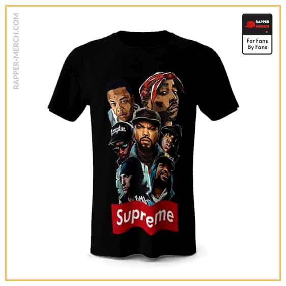Supreme Greatest West Coast Rappers Tees RM0310