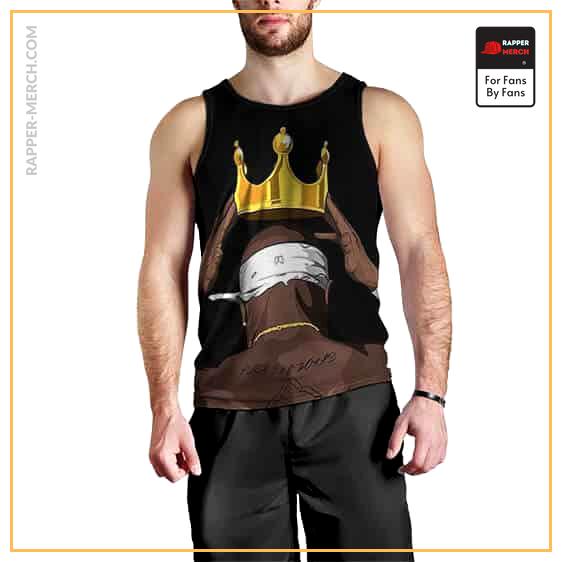 Crowned King Tupac Shakur Artwork Tank Top RM0310