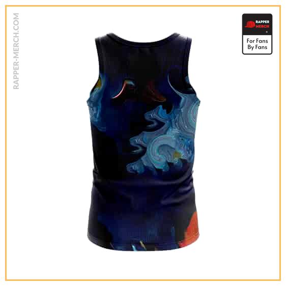 Tupac Shakur Abstract Painting Sleeveless Shirt RM0310