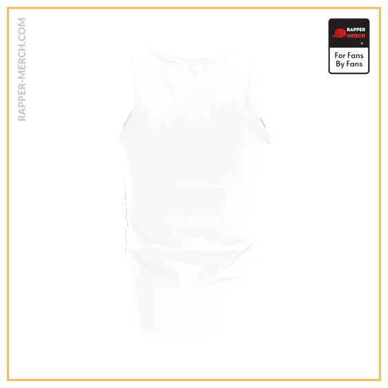 Tupac Shakur And 2morrow White Sleeveless Shirt RM0310