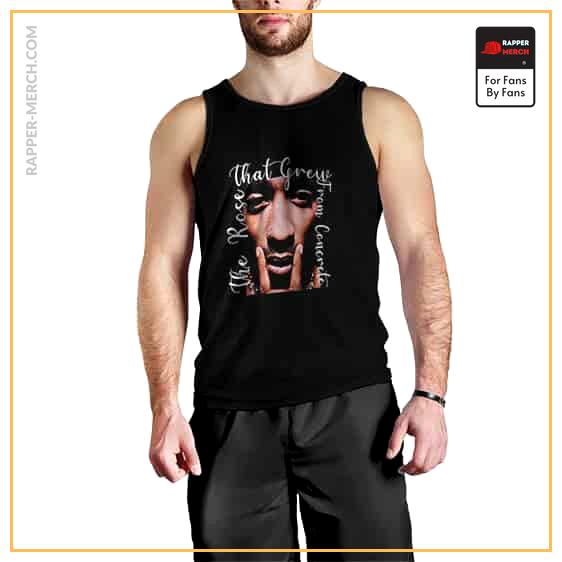 The Rose That Grew From Concrete Tupac Tank Top RM0310