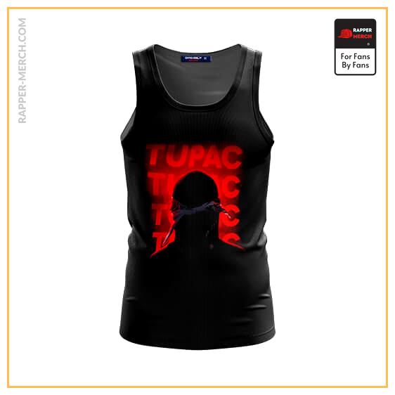 Dope Tupac Shakur Silhouette Black Tank Top RM0310
