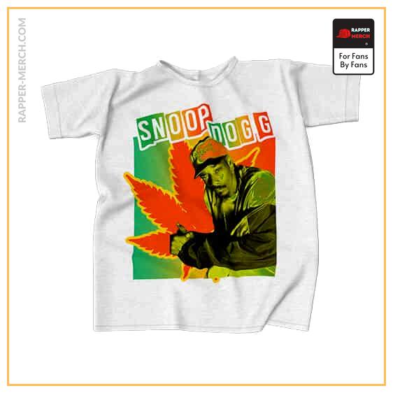 Snoop Dogg & Weed Rasta Colors T-Shirt RM0310