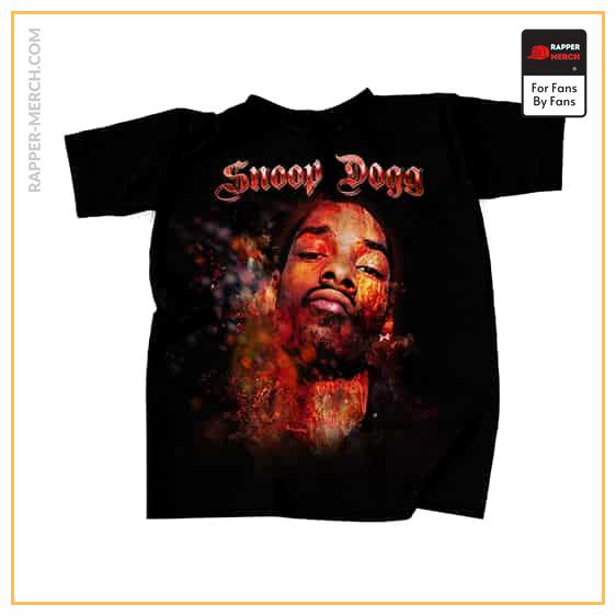 Snoop Dogg Disintegration Effect Art Black Shirt RM0310