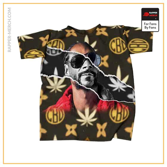 Snoop Dogg Cannabidiol LV Parody Dope T-Shirt RM0310