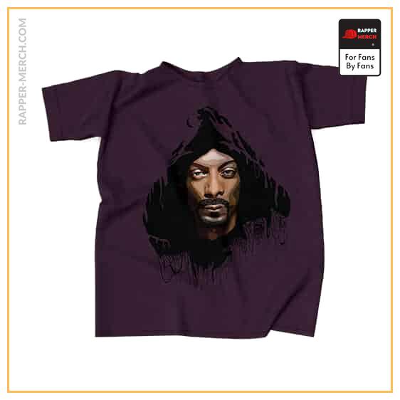 Graffiti Snoop Dogg Drip Art Purple T-Shirt RM0310