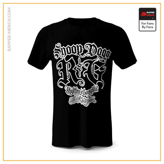 Snoop Dogg Rhythm & Gangsta Logo Black T-Shirt RM0310