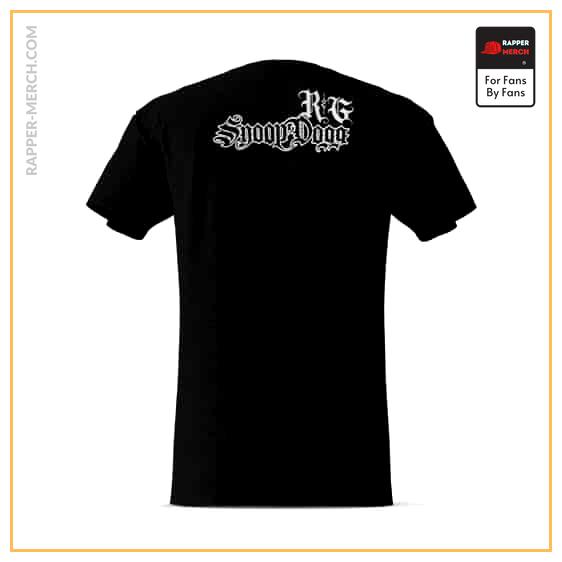 Snoop Dogg Rhythm & Gangsta Logo Black T-Shirt RM0310