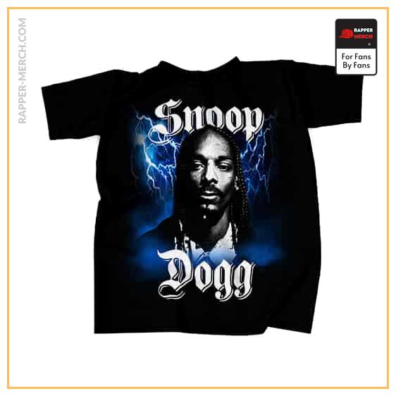 Snoop Doggy Dogg Blue Lightning Crewneck Tees RM0310