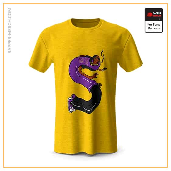 Slenderman Cartoon Snoop Dogg Yellow Shirt RM0310