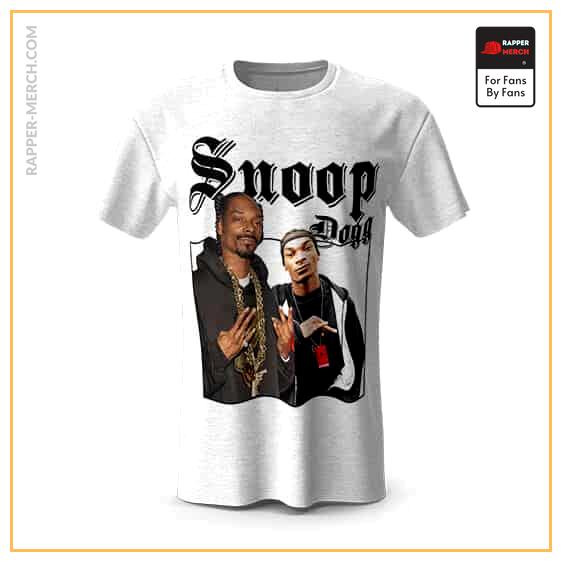 Awesome Snoop Doggy Dogg Portrait White Shirt RM0310
