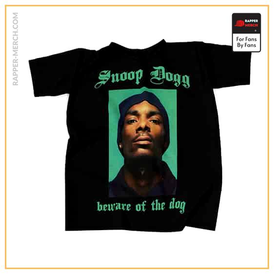 Beware Of The Dogg Graphic Black T-Shirt RM0310
