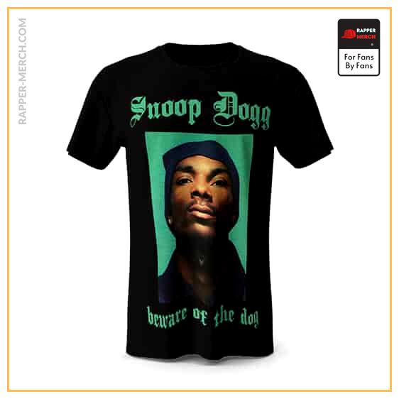 Beware Of The Dogg Graphic Black T-Shirt RM0310