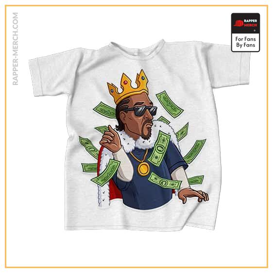 King Snoop Dogg Dollar Bills Crewneck Shirt RM0310