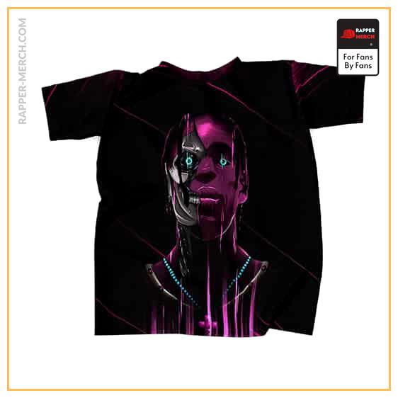 Cyberpunk Travis Scott Cartoon Cool T-Shirt RM0410