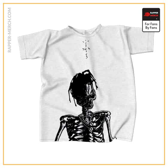 Travis Scott Skeleton Art Cactus Jack T-Shirt RM0410