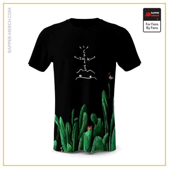 Cactus & Woodpecker Art Travis Scott T-Shirt RM0410