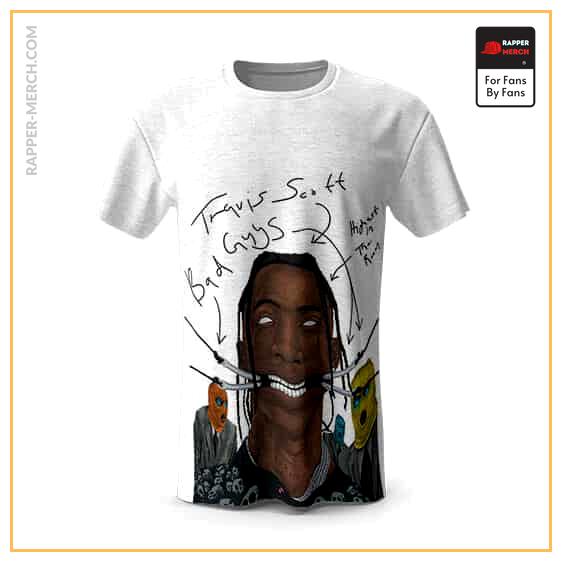 Bad Guy Travis Scott Trippy Hooks T-Shirt RM0410