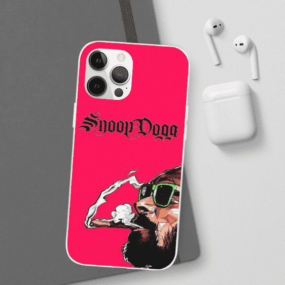 The Boss Dogg Snoop D-O-double-G Smoking Pink iPhone 12 Case RM0310