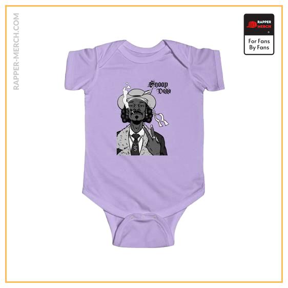 The Doggfather Snoop Dogg Pimp Artwork Dope Baby Bodysuit RM0310