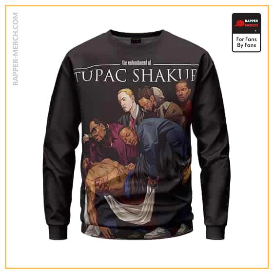 The Entombment of Tupac Painting Parody Sweater RM0310