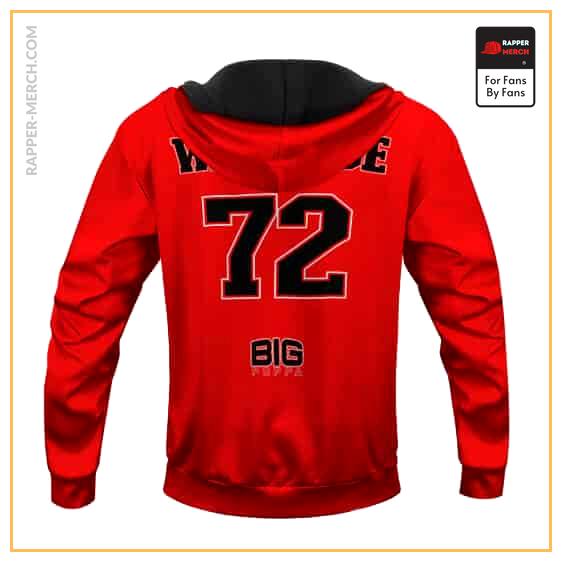 The Notorious B.I.G. 72 Logo Orange Pullover Hoodie RP0310