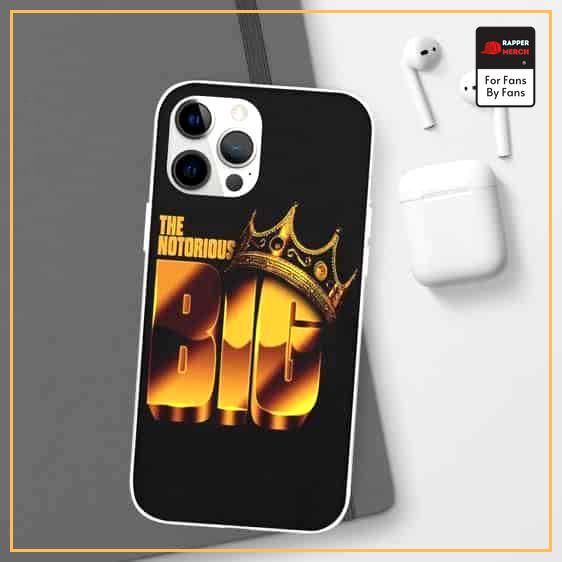 The Notorious B.I.G. Crown Golden Logo iPhone 12 Case RP0310
