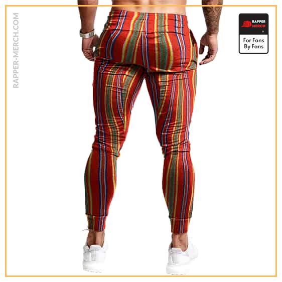 The Notorious B.I.G. Iconic Stripe Clothes Pattern Joggers RP0310