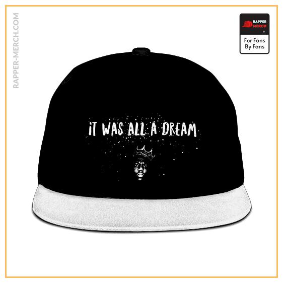 The Notorious B.I.G. It Was All A Dream Black Snapback Cap RP0310