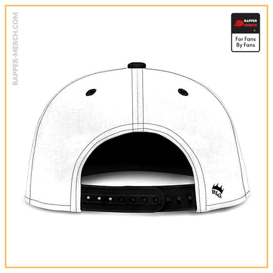 The Notorious B.I.G. Logo Art Dope White Snapback Hat RP0310
