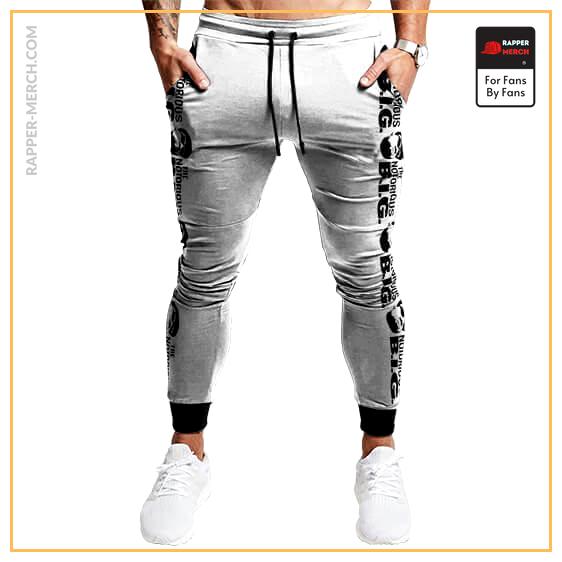 The Notorious B.I.G. Rapper Logo Icon Jogger Sweatpants RP0310