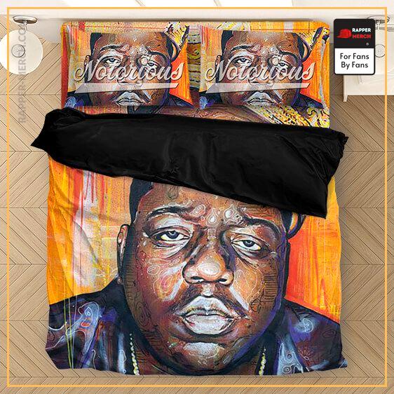 The Notorious B.I.G. Tribute Portrait Art Bedding Set RP0310