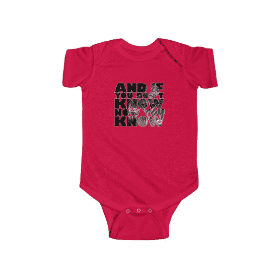The Notorious BIG Juicy Typographics Cool Infant Bodysuit RP0310