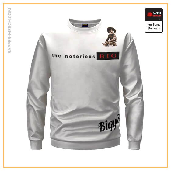 The Notorious BIG Ready To Die Album Cover White Sweater RP0310