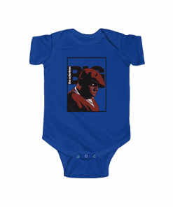 The Notorious BIG Side View Portrait Cool Infant Onesie RP0310