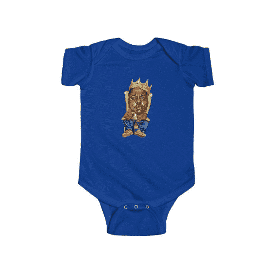 The Notorious BIG Sitting On Throne Art Awesome Infant Onesie RP0310