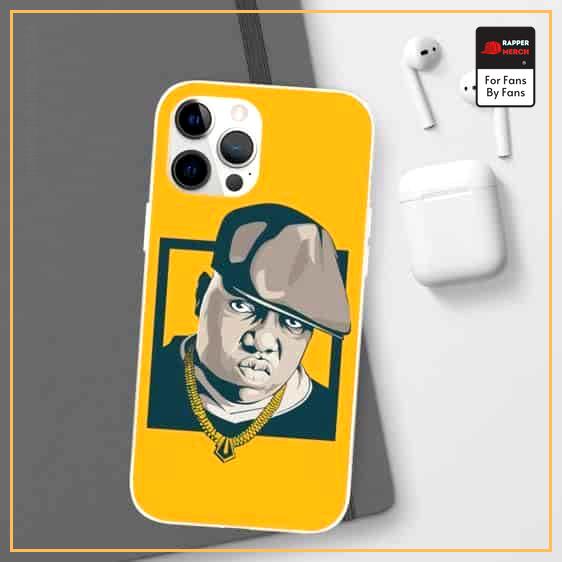 The Notorious Biggie Smalls Vibrant Yellow iPhone 12 Case RP0310