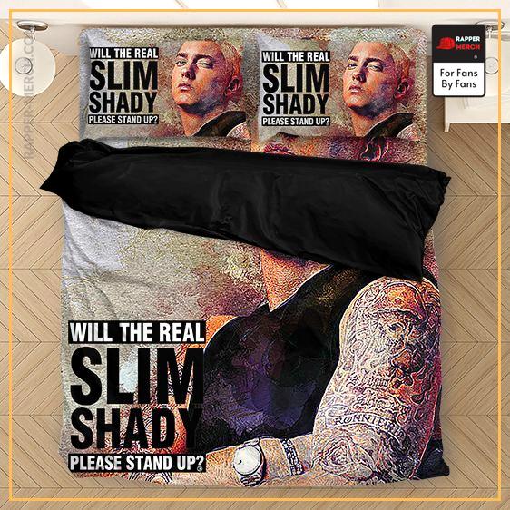The Real Slim Shady Please Stand Up Eminem Art Bedding Set RM0310